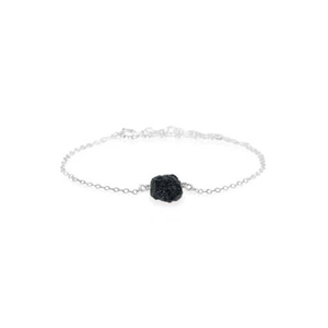 Manufacturer Custom Vintage Style Fine <b>Jewelry</b> Black <b>Tourmaline</b> Raw Bracelet with Gemstone Pendants - Product Image 6