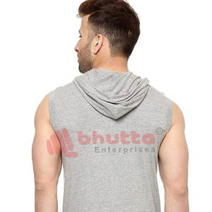 Sudaderas sin Mangas Personalizadas para Hombre, de Satén Sólido, para Gimnasio, Ropa Deportiva Transpirable con Impresión Digital - Product Image 5