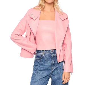 Votre pièce de déclaration quotidienne Cette veste en cuir véritable durable pour femmes offre une touche sans compromettre le confort - Product Image 1