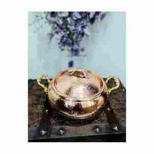 จานเสิร์ฟข้าวอาหรับเป็นมิตรต่อสิ่งแวดล้อมเครื่องใช้ในครัวทำจากทองแดงปลอดภัย - Product Image 6