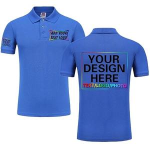 Camisetas polo de algodón de primera calidad al por mayor, de secado rápido, tela transpirable, diseño liso, teñido uniforme, con opciones de logotipo y color personalizados. - Product Image 4