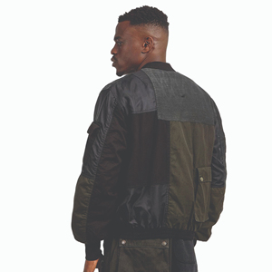 Multiple Pockets Custom Made <b>Slim</b> <b>Fit</b> Bomber <b>Jacket</b> Men Baseball Collar Zipper Closure Elastic Waist Cotton Bomber <b>Jacket</b> Men - Product Image 2