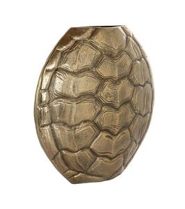 El florero metálico se presenta como un símbolo de fuerza y belleza combinadas, su aspecto refinado realza la elegancia de cualquier entorno interior. - Product Image 5