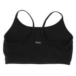 Soutien-gorge de sport Fila pour femme, soutien-gorge de sport noir, soutien-gorge de sport Fila, soutien-gorge embossé |   100% authentique - Product Image 3