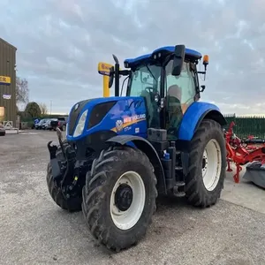 Machine agricole de tracteur New-Holland T7210 2014 d'occasion en gros avec des conditions de travail à haute efficacité disponibles maintenant pour l'expédition - Product Image 6