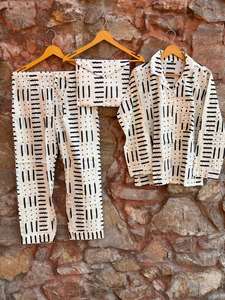 Collection d'été Jaipuri pour femmes, vêtements de nuit faits à la main, ensemble de pyjama à imprimé floral de luxe, 100% coton, pantalon complet, chemise, robe de nuit - Product Image 5