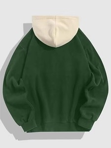Sweat-shirts d'hiver pour hommes 100% coton polaire respirant à motif uni Couleurs personnalisées Confort et style - Product Image 2