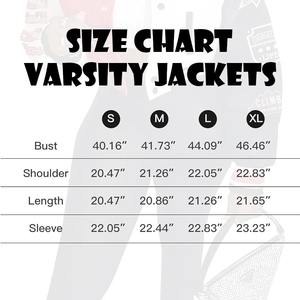 Veste universitaire en cuir pour femmes sur mesure OEM veste universitaire Letterman en fourrure Sherpa pour femmes veste universitaire en cuir pour femmes élégantes - Product Image 6