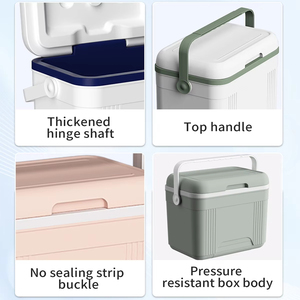 Nevera portátil aislada DLM de 10L <span class=keywords><strong>para</strong></span> equipo de camping al aire libre y <span class=keywords><strong>bolsa</strong></span> térmica aislada <span class=keywords><strong>para</strong></span> pesca - Product Image 4