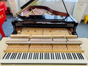 Piano à queue Kawai RX2, excellent état, livraison rapide, finition élégante d'origine, touches lisses, Japon, 88 touches - Product Image 3