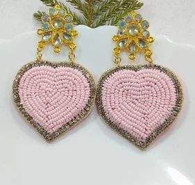 ต่างหูประดับลูกปัดสำหรับผู้หญิงและเด็กผู้หญิง ต่างหูประดับลูกปัดหลายเม็ดแบบกำหนดเอง เครื่องประดับสำหรับงานปาร์ตี้ในราคาที่ดีที่สุด ต่างหูประดับลูกปัด - Product Image 5