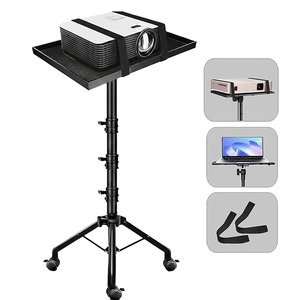Soporte de Proyector Portátil de Metal y Plástico Lastvoice LP-22 con Ruedas - Altura Ajustable de 73-163 cm - Product Image 1