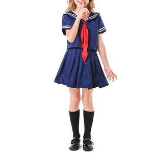 Nouveauté Uniformes scolaires vichy en pur coton bon marché de style américain pour filles - Product Image 3