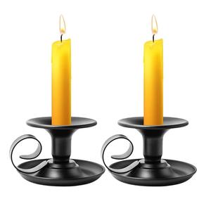 Portavelas votivo de Metal de alambre de hierro de diseñador con acabado negro antiguo, centros de mesa de boda, portavelas a la venta - Product Image 6