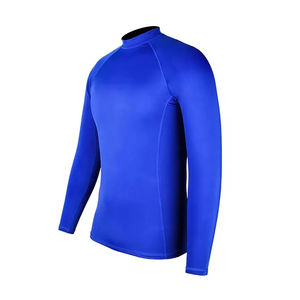 Venta al por mayor Rash Guard personalizado manga larga Rush Guard estiramiento Fitness secado rápido ropa de baño Rash Guard - Product Image 3