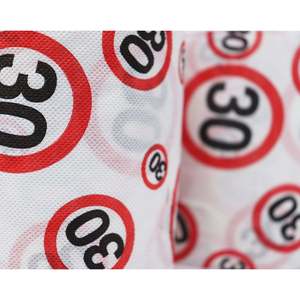 Papier toilette jetable doux pour 30e anniversaire, 15 g/m², 3 plis, résistant, imprimé - Product Image 1