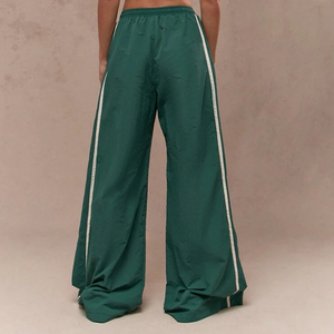 Pantalones Deportivos de Invierno para Mujer al por Mayor, Pantalones de Chándal de Cintura Alta con Rayas Laterales Pintadas, Ropa Deportiva para Correr, Gimnasio, Fábrica de Pantalones Deportivos - Product Image 5