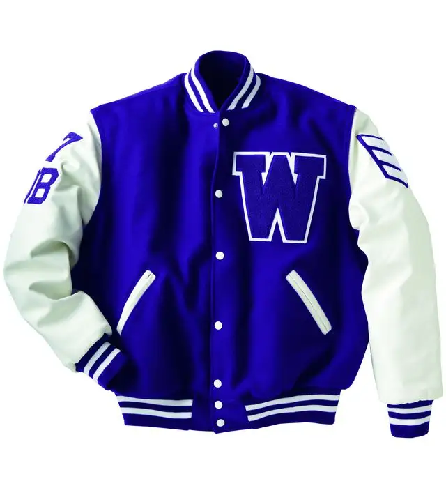 En gros Chenille Varsity Vestes Personnalisé Unisexe Baseball Veste Hommes Casual Plaine Laine Letterman Hiver Varsity Veste Personnalisé