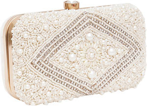 Bolsos de perlas con cuentas tejidas hechas a mano para mujer, nuevo diseño de nicho de moda, bandolera de un solo hombro para mujer - Product Image 2