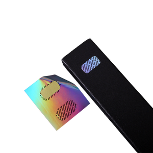 Hojas de Etiquetas de Vinilo Holográficas Personalizadas y Duraderas para Cajas de Comida, Paquetes de Aperitivos, Sándwiches, Ensaladas, Kits de Comida y Marca - Product Image 2