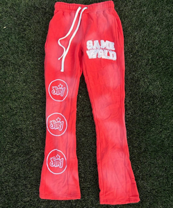 OEM Hombres 100% Algodón 480GSM Peso Pesado Transpirable Fleece Estampado Chándal Secado rápido Acampanado Conjunto Streetwear Gimnasio Otoño - Product Image 4