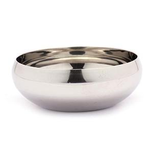Bol de seving au design antique fait à la main avec bol en acier inoxydable monobloc de qualité supérieure à un coût très bas - Product Image 6