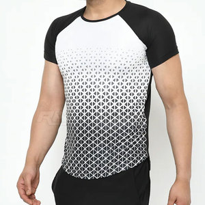 Camiseta de Hombre 2026, Corte Ajustado, Cuello Redondo, Tela de Algodón de Alta Calidad, Impresión de Logotipo Personalizada - Product Image 4