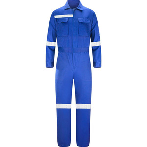 Combinaison durable de vêtements de travail pour hommes avec impression de logo, broderie, combinaison uniforme de protection industrielle, fournisseur d'usine OEM - Product Image 1