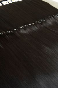 Extensiones de Cabello Humano Vietnamita Remy Liso Sedoso con Ondas, de Donante, Tejido a Máquina Doble - Product Image 3