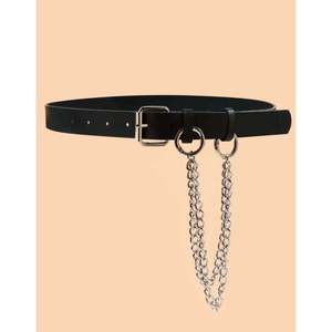 Cinturón Metálico con Cadena para Mujer, Accesorio Elegante - Product Image 3