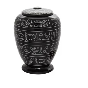 นกอาเรียใส่เถ้ากระดูกสีฟ้าสำหรับผู้ใหญ่โกศสำหรับขี้เถ้ามนุษย์สวยงามพร้อมใช้งาน - Product Image 4