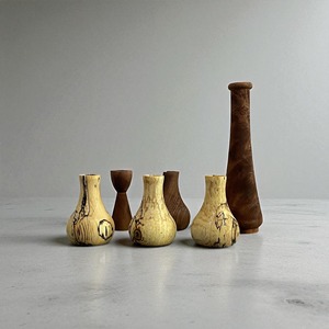 Portavelas de Madera en Forma de Maceta para Decoración del Hogar, Exhibición en Mesa, Sala de Estar, Dormitorio y Centro de Mesa Festivo, Venta al por Mayor - Product Image 2