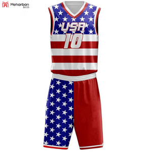Impresión de logotipo personalizado de alta calidad, nuevo diseño, ropa deportiva, uniforme de baloncesto de poliéster en varios colores - Product Image 2