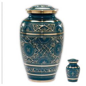 Urna de pájaro de latón Diseño Urnas de cremación Alta demanda Urnas de ceniza hechas a mano Proveedor de calidad de exportación India - Product Image 5