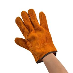 Gants de soudage isolés en cuir de vache souple, 3/5/10 paires, gants de travail sportifs, Protection UV400, équipement de sécurité léger et résistant à l'usure - Product Image 5