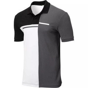 <b>Mens</b> <b>T</b> <b>Shirts</b> Button Down <b>Summer</b> Polo <b>Shirt</b> <b>Men</b> Slim Fit <b>T</b>-<b>shirt</b> Athletic Lapel Neck Pullover Plus Size - Product Image 2