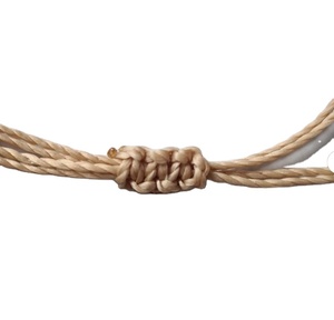 Collier en macramé fait à la main avec pierre de guérison et perle d'améthyste en noir Mesdames et filles Pendentif en pierres précieuses fait à la main Labradorit - Product Image 1