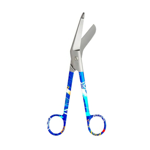 Ciseaux à point de pansement à poignée enduite de couleur Ciseaux médicaux à lame incurvée de 6 pouces Ciseaux chirurgicaux à pointe fine - Product Image 5