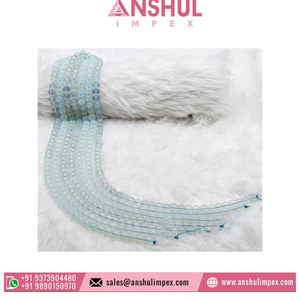 Perles rondes synthétiques opale brillante de 8mm, taille personnalisée pour la fabrication de bijoux - Product Image 4