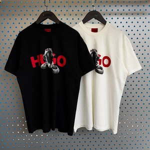 Lot de vêtements en surplus, t-shirt vintage surdimensionné à épaules tombantes pour homme, streetwear graphique Y2K, t-shirt lourd 220 g/m², surplus - Product Image 1