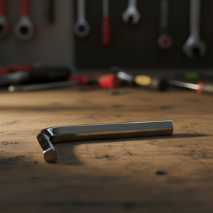 Llaves Hexagonales Curvadas Cromadas - Product Image 3