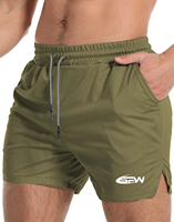 Pantalones Cortos Deportivos Unisex de Verano para Hombre, Cintura Alta con Cordón Ajustable, Cintura Elástica, Transpirables, de Secado Rápido, Tela de Lona, con Cierre