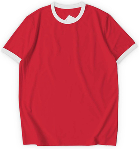 Camisetas Ringer para hombre de alta calidad 100% algodón Opciones personalizables Precios de salida de fábrica Suministro a granel - Product Image 4