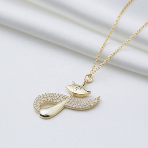 Gioielli in argento Sterling 925 fatti a mano in con ciondolo in pietra di zircone - Product Image 4