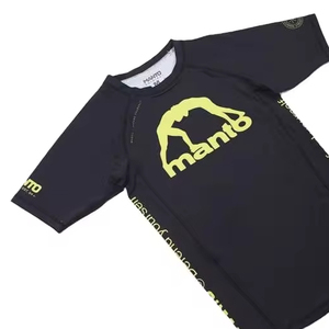 Custom Logo High Quality Wholesale Jiu Jitsu Fitness <b>Swim</b> <b>Shirts</b> Printed Long Sleeve MMA for <b>Men</b> Bjj Rashguard Rash Guard - Product Image 1