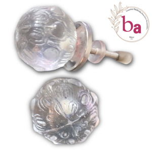 ลูกบิดแก้วคริสตัลสีมรกตสำหรับเฟอร์นิเจอร์ห้องนอนสไตล์วิกตอเรียตู้ตู้เสื้อผ้าและลิ้นชักที่จับแบบดึง - Product Image 1