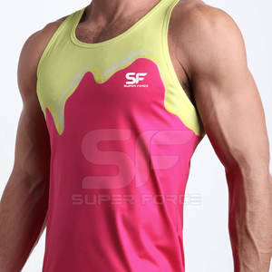 Camiseta sin mangas de gimnasio para hombre, chaleco deportivo para entrenamiento atlético, Camiseta deportiva sin mangas, camiseta sin mangas para gimnasio a la moda para hombre - Product Image 2