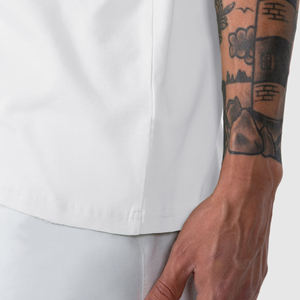 Camiseta de Hombre 100% Algodón, Transpirable, Antiarrugas, con Estampado Personalizado, Estilo Hip Hop, Holgada, de Manga Corta, Lisa, Unisex - Product Image 5