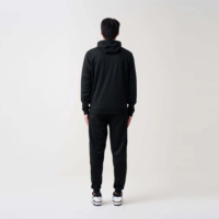 Ensemble de survêtement à capuche et pantalon de jogging pour homme, coupe ajustée, épais, 100% coton, personnalisable, marque privée, idéal pour l'hiver