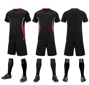 เสื้อฟุตบอลชายแขนสั้นระบายอากาศได้ดีเสื้อฝึกกีฬาเด็กผู้ใหญ่เสื้อฟุตบอลฤดูร้อน - Product Image 5